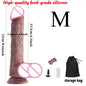 Vibrador Realista De Silicone Com Ventosa