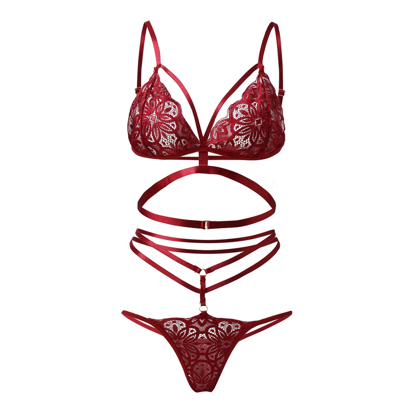 Lingerie Sexy De Renda Feminina