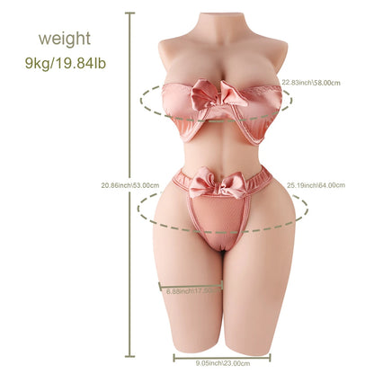 Boneca Sexy de Meio Corpo, Masturbador